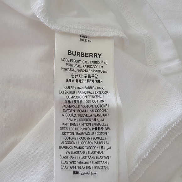 Burberry tshirt - Picture 4 of 5